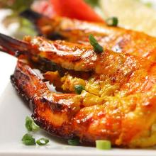 Tandoori prawn