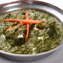 Saag chicken