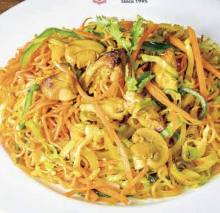 Sherpa-style pan-fried noodles