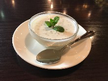 Tapioca in coconut milk