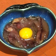 Firefly squid pickled in soy sauce