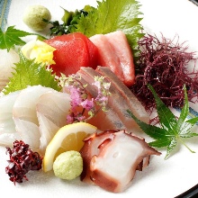 Assorted sashimi, 5 kinds