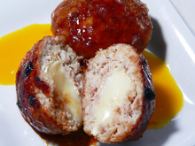 Grilled meatball