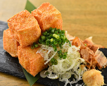 Fried tofu