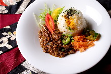 Curry with rice
