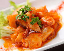 Polbo á feira (Galician-style octopus dish)