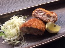 Minced chicken cutlet