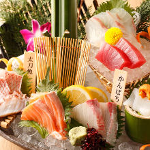 Assorted sashimi, 7 kinds