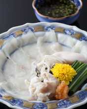 Boiled pufferfish