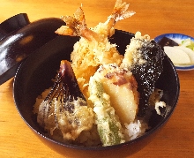 Tempura rice bowl