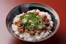 Beef tendon rice bowl