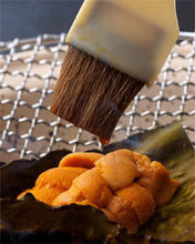 Grilled sea urchin