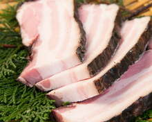Seared bacon