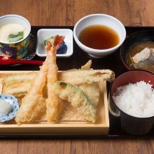 Assorted tempura