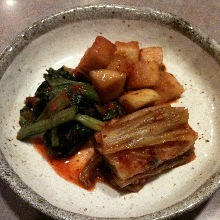 Assorted kimchi, 3 kinds