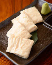 Edible Raw yuba (tofu skin)