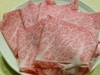 Gourmet beef (Saga beef sirloin) shabu-shabu set