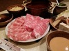 Upper grade mixed shabu-shabu set