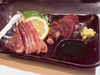 2 kinds of Kumamoto horse sashimi