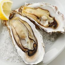 Unsalted grilled oyster