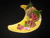 Locally raised chicken sashimi Locally raised chicken sashimi