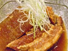 Simmered pork belly