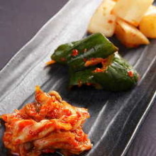 Assorted kimchi, 3 kinds