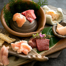 Assorted wagyu beef offal