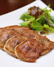 Beef tongue steak