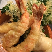 Tempura rice bowl