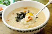 Abalone porridge