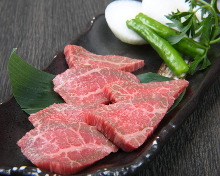 Grid-grilled Wagyu beef