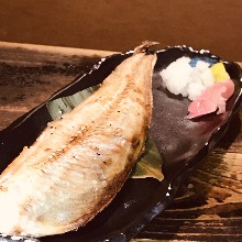 Grilled atka mackerel