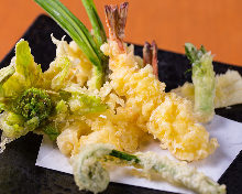 Assorted tempura