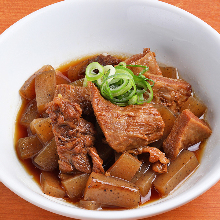 Simmered beef tendon