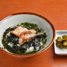 Ochazuke(rice with tea)