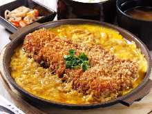 Japanese beef cutlet set meal