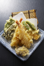 Assorted tempura