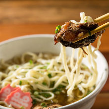 Okinawan noodles with sparerib