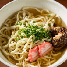 Okinawan noodles with sparerib