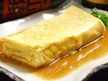 Japanese-style rolled omelet