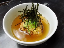 Ochazuke(rice with tea)