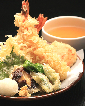 Assorted tempura