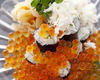 Crab and salmon roe (sushi)