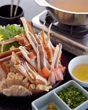 Crab hotpot