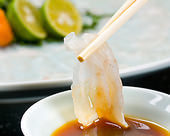 Tessa (Pufferfish sashimi) Tessa (Pufferfish sashimi)