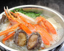 Crab hotpot