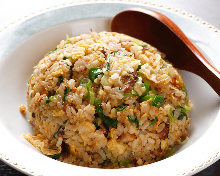 Fried rice with roasted pork