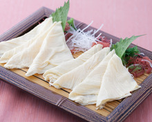 Raw yuba (tofu skin)