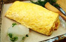 Japanese-style rolled omelet